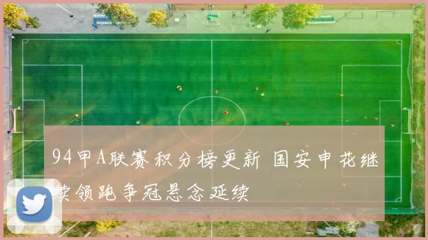 94甲A联赛积分榜更新 国安申花继续领跑争冠悬念延续